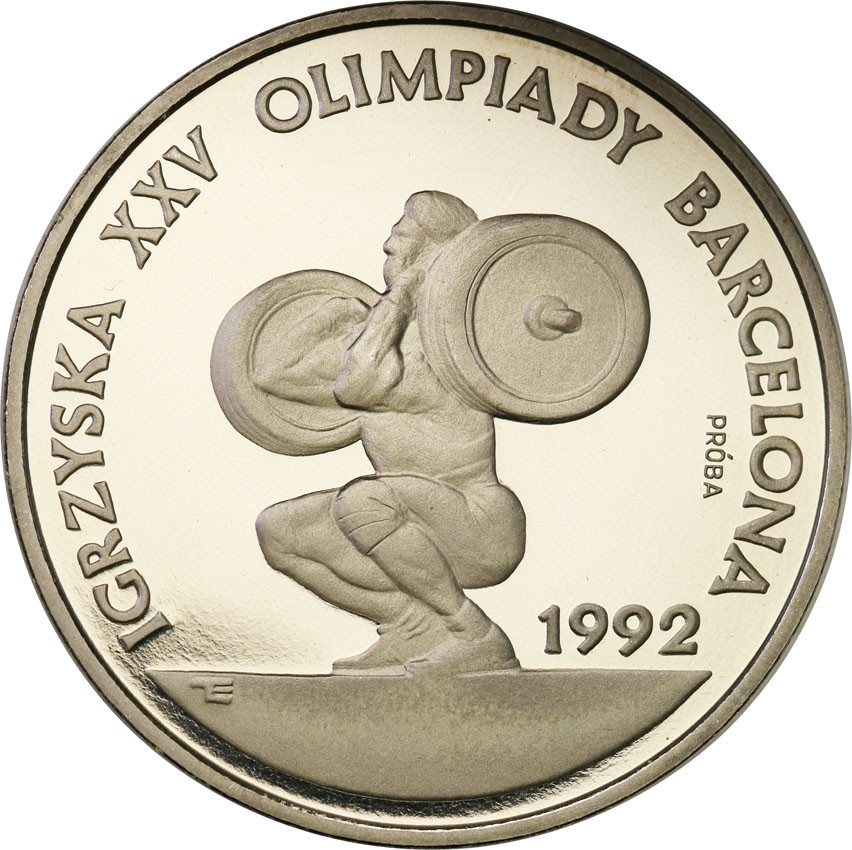 III RP. PRÓBA Nikiel 200 000 złotych 1991 Igrzyska XXV Olimpiady - Barcelona